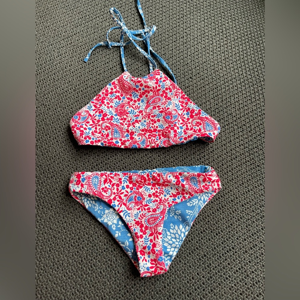 Bandana print tankini